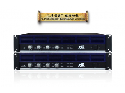 “L ”Multichannel Entertainment Power amplifier